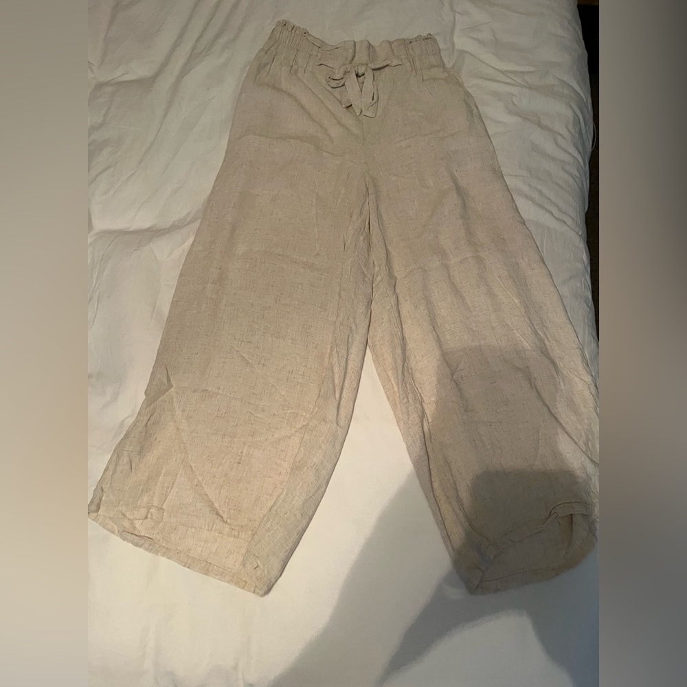 SHEIN Light Tan Casual Pants